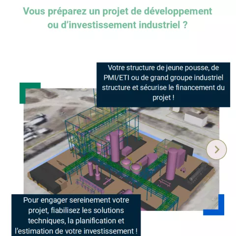 Image of La réussite d’un investissement industriel se prépare dès les premières phases du projet.